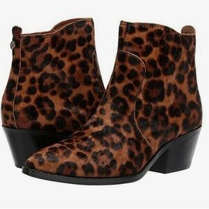 Patricia Nash Women's Suzanna Haircalf Ankle Western Boot sz 6